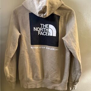 The North Face Men's Beige Hoodie